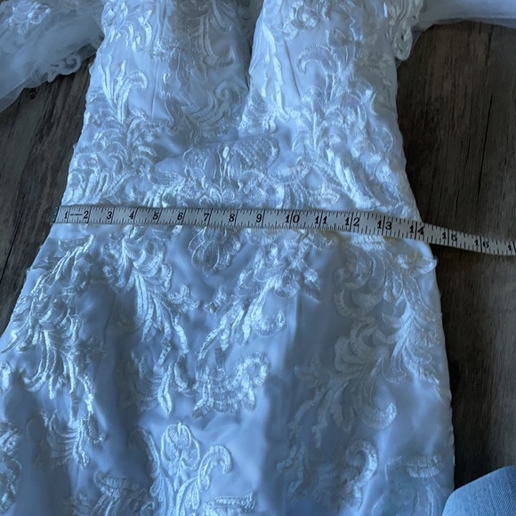 White Formal Wedding Gown - Picture 11 of 11